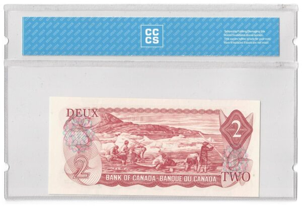 1974  Dollars Bank of Canada CCCS Graded UNC-63 FOUR DIGIT RADAR