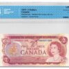 1974  Dollars Bank of Canada CCCS Graded UNC-64 FOUR DIGIT RADAR