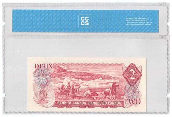 1974  Dollars The Bank of Canada CCCS Graded UNC-60 FOUR DIGIT RADAR