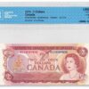 1974  Dollars The Bank of Canada CCCS Graded UNC-62 THREE DIGIT RADAR