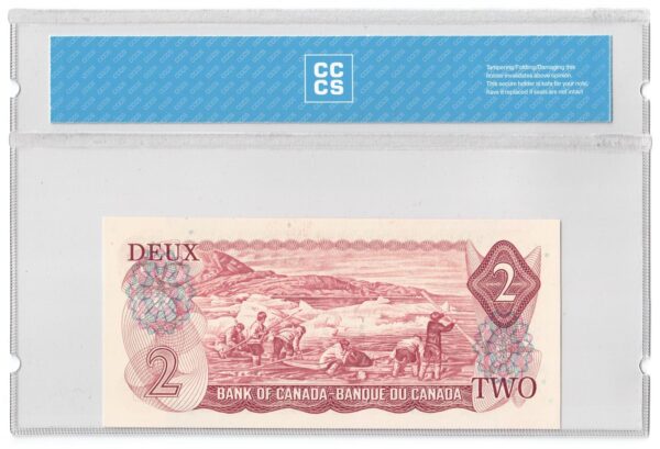 1974  Dollars The Bank of Canada CCCS Graded UNC-64 FOUR DIGIT RADAR