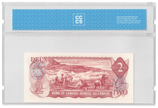 1974  Dollars The Bank of Canada CCCS Graded UNC-64 FOUR DIGIT RADAR