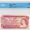 1974  Dollars The Bank of Canada CCCS Graded UNC-64 FOUR DIGIT RADAR