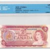 1974  Dollars The Bank of Canada CCCS Graded UNC-64 THREE DIGIT RADAR