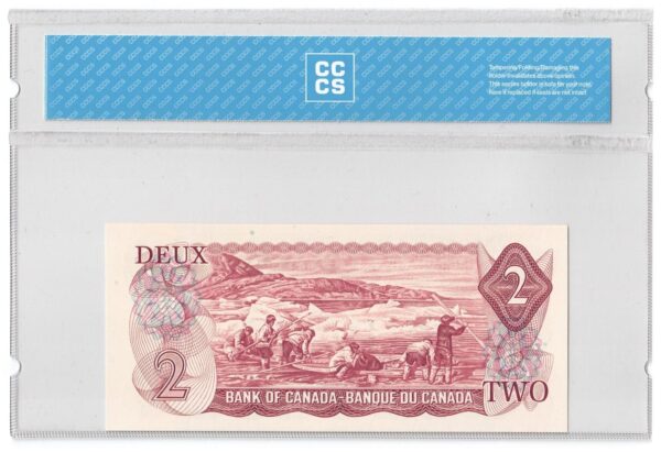 1974  Dollars The Bank of Canada CCCS Graded UNC-64 THREE DIGIT RADAR