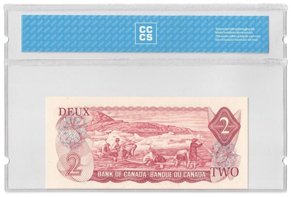 1974  Dollars The Bank of Canada CCCS Graded UNC-64 THREE DIGIT RADAR