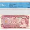 1974  Dollars The Bank of Canada CCCS Graded UNC-64 THREE DIGIT RADAR