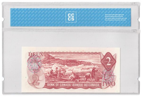 1974  Dollars The Bank of Canada CCCS Graded UNC-64 THREE DIGIT RADAR