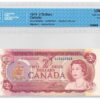1974  Dollars The Bank of Canada CCCS Graded UNC-65 THREE DIGIT RADAR