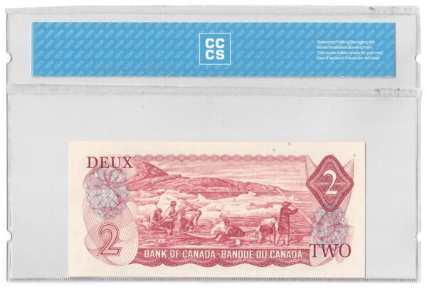 1974  Dollars The Bank of Canada CCCS Graded UNC-65 THREE DIGIT RADAR