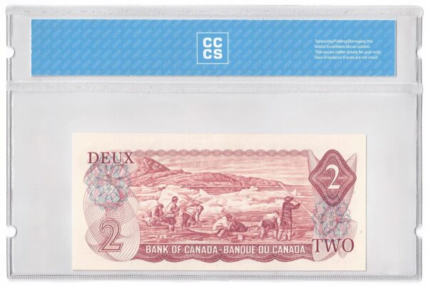 1974  Dollars The Bank of Canada REPLACEMENT NOTE CCCS Graded UNC-63