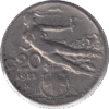 1921 Italy 20 Centesimi Coin (KM# 44 Schön# 45)