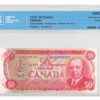 1975  Dollars The Bank of Canada REPLACEMENT Banknote CCCS Graded UNC-63
