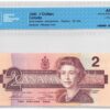 1986  Dollars The Bank of Canada CCCS Graded AU-55