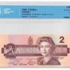 1986  Dollars The Bank of Canada CCCS Graded UNC-64 FOUR DIGIT RADAR