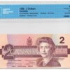 1986  Dollars The Bank of Canada REPLACEMENT CCCS Graded AU-58