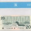 1991  Dollars The Bank of Canada CCCS Graded UNC-66