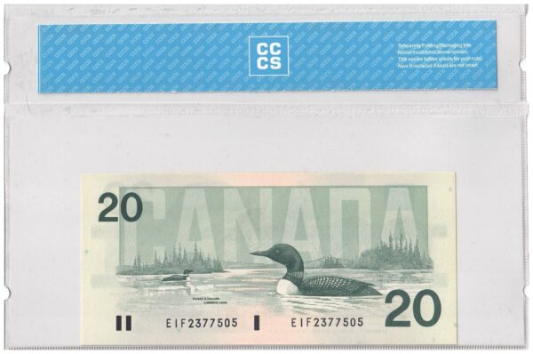 1991  Dollars The Bank of Canada CCCS Graded UNC-66