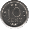 1979 Netherlands Antilles 10 Cents Coin (KM# 10 Schn# 51)
