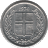 1974 Iceland 10 Aurar Coin (KM# 10a Schn# 13a SIEG# 14)