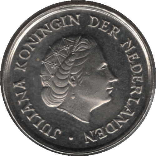 1979 Netherlands 25 Cents Coin (KM# 183 Schn# 67)