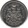 '1968 Canada 50 Cents Coin Missing ''A'' (KM# 75.1 KM# 75.3 Schn# 65)'