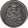 '1968 Canada 50 Cents Coin Missing ''A'' (KM# 75.1 KM# 75.3 Schn# 65)'