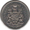 1969 Canada 50 Cents Coin (KM# 75.1 KM# 75.3 Schn# 65)