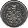 1973 Canada 50 Cents Coin (KM# 75.1 KM# 75.3 Schn# 65)
