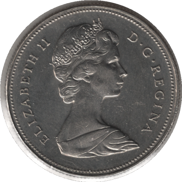 '1974 Canada 50 Cents Coin Partial ''A'' (KM# 75.1 KM# 75.3 Schn# 65)'