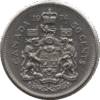 1974 Canada 50 Cents Coin (KM# 75.1 KM# 75.3 Schn# 65)