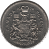 '1974 Canada 50 Cents Coin Missing ''I'' & ''A'' (KM# 75.1 KM# 75.3 Schn# 65)'