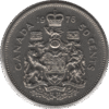 1976 Canada 50 Cents Coin (KM# 75.1 KM# 75.3 Schn# 65)