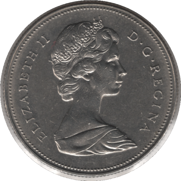 1976 Canada 50 Cents Coin (KM# 75.1 KM# 75.3 Schn# 65)