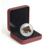 2012 25c Prehistoric Creatures: Pachyrhinosaurus Lakustai - Glow-in-the-Dark Coloured Coin