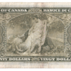1937 20 Dollars The Bank of Canada H/E Prefix