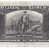 1937 10 Dollars The Bank of Canada B/T Prefix