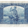 1937 5 Dollars The Bank of Canada Y/C Prefix