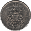 1980 Canada 50 Cents Coin (KM# 75.1 KM# 75.3 Schn# 65)