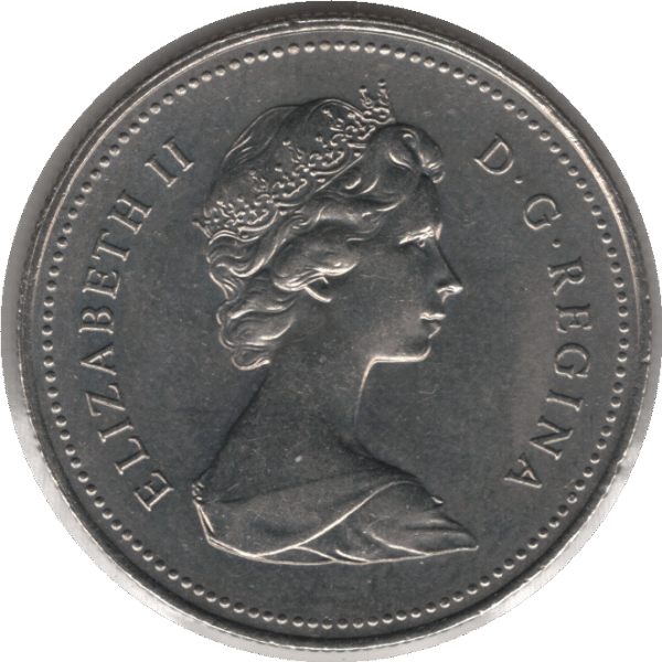 1981 Canada 50 Cents Coin (KM# 75.1 KM# 75.3 Schn# 65)