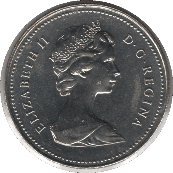 1981 Canada 50 Cents Coin (KM# 75.1 KM# 75.3 Schn# 65)