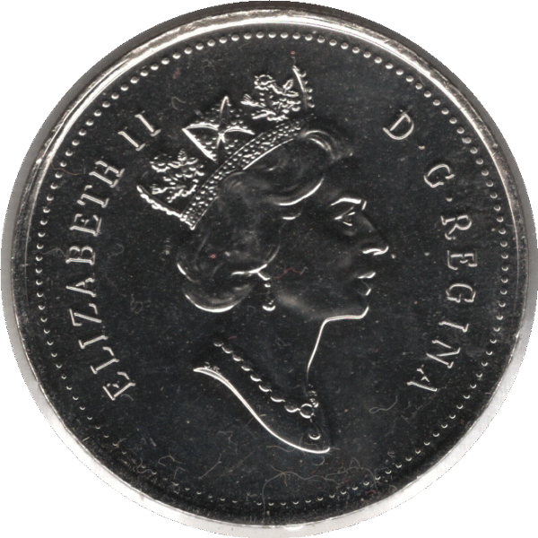 1999 Canada 50 Cents Coin (KM# 290 Schn# 280 Ch# RC-248 Ch# RC-247 Ch# RC-249a Ch# RC-250a)