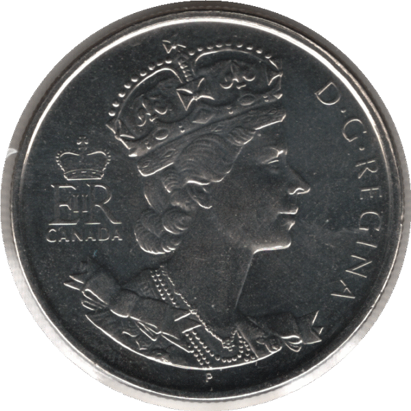 2002p Canada 50 Cents Coin Golden Jubilee (KM# 444 Schn# 448)