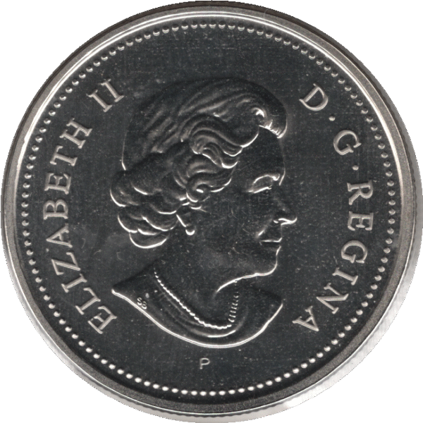 2005P Canada 50 Cents Coin Specimen (Schn# 522 KM# 494)