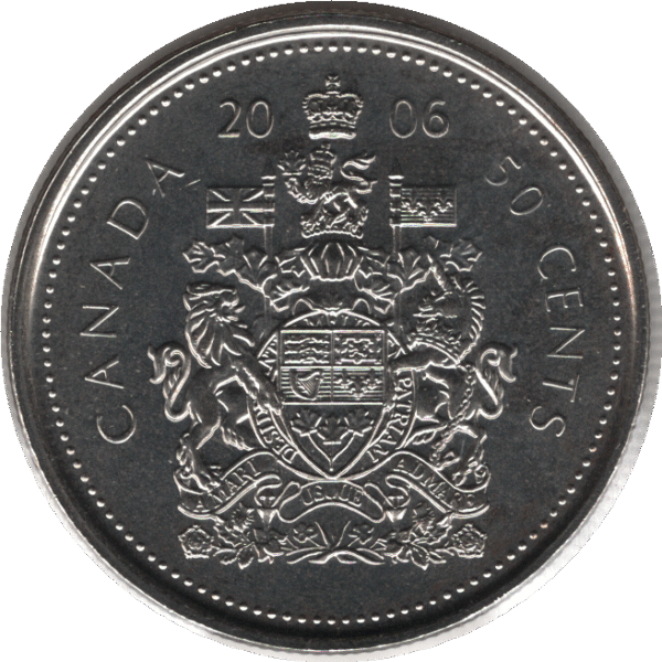 2006P Canada 50 Cents Coin (Schn# 522 KM# 494)