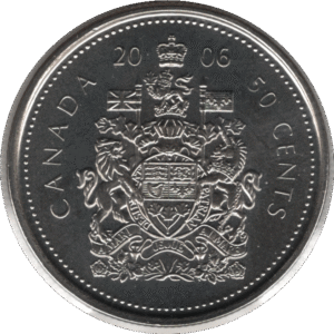 2006P Canada 50 Cents Coin (Schn# 522 KM# 494)