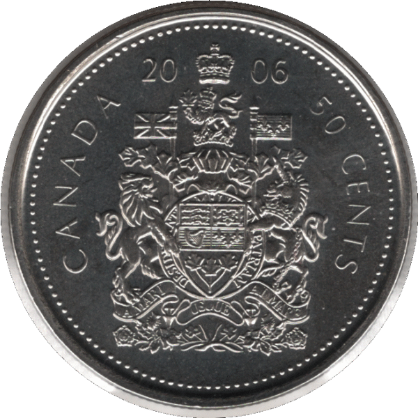2006P Canada 50 Cents Coin (Schn# 522 KM# 494)
