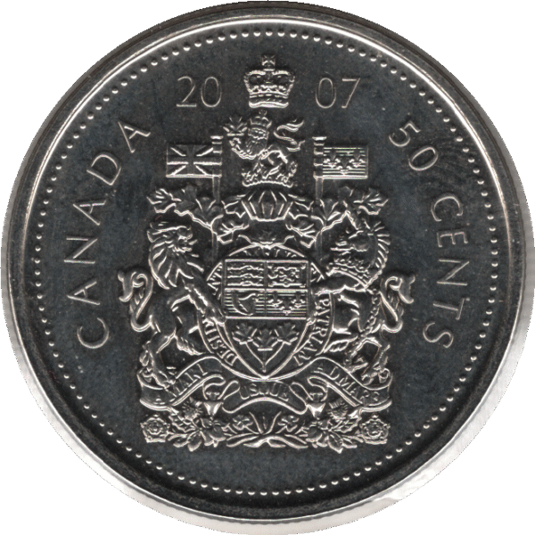 2007 Canada 50 Cents Coin (KM# 2304 Schn# 522 KM# 494)
