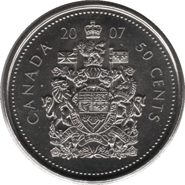 2007 Canada 50 Cents Coin (KM# 2304 Schn# 522 KM# 494)