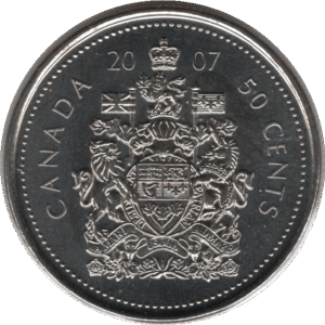2007 Canada 50 Cents Coin (KM# 2304 Schn# 522 KM# 494)